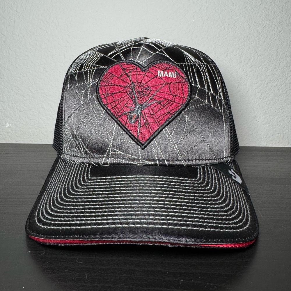 Goorin Bros Trucker Fresh Friday Drop “Mami" Mami Black Widow Spider SOLD OUT